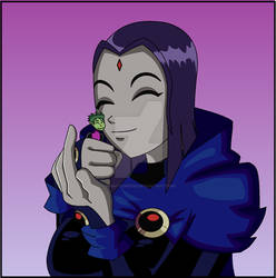 Raven hug