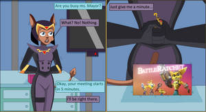 I didn't see you playing with your dolls again mam