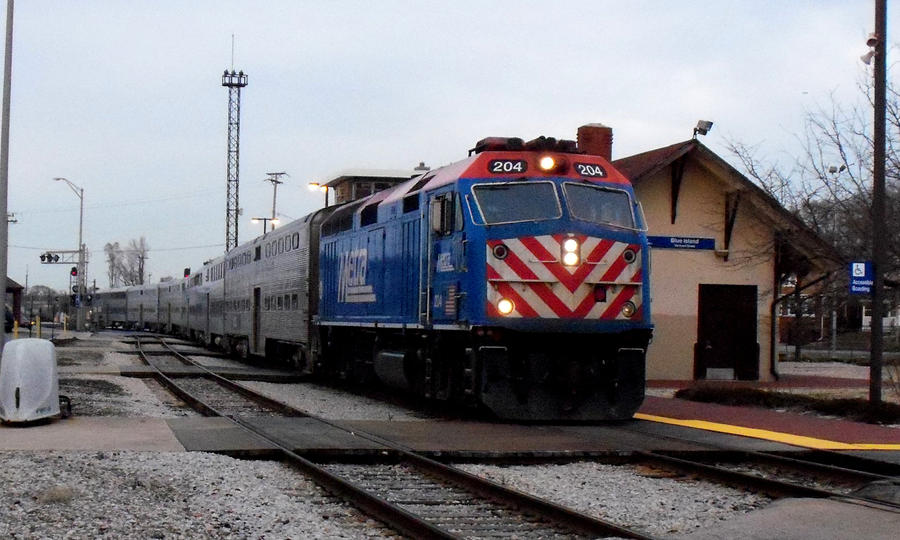 Transport Rid Train Metra RID Train 619 by JamesT4 on DeviantArt