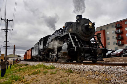 Soo 1003 Santa Train at Hartford 