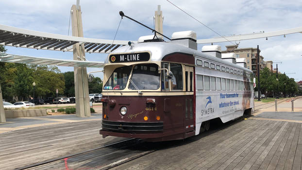 M-Line Streetcar Arrives