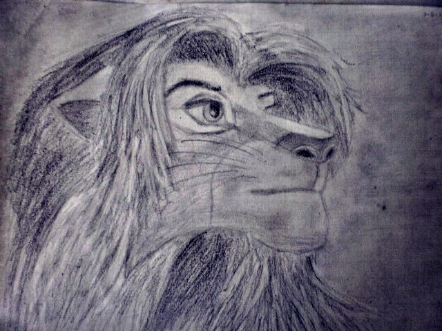 Spooky Simba Simba by CorazondeFenix on DeviantArt
