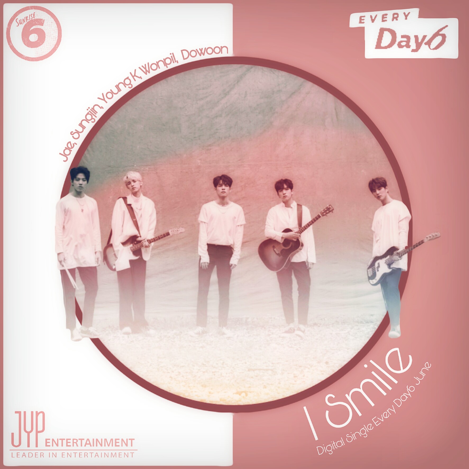 Day6 I Smile Sunrise Every Day6 June Album Cover By Lealbum On Deviantart