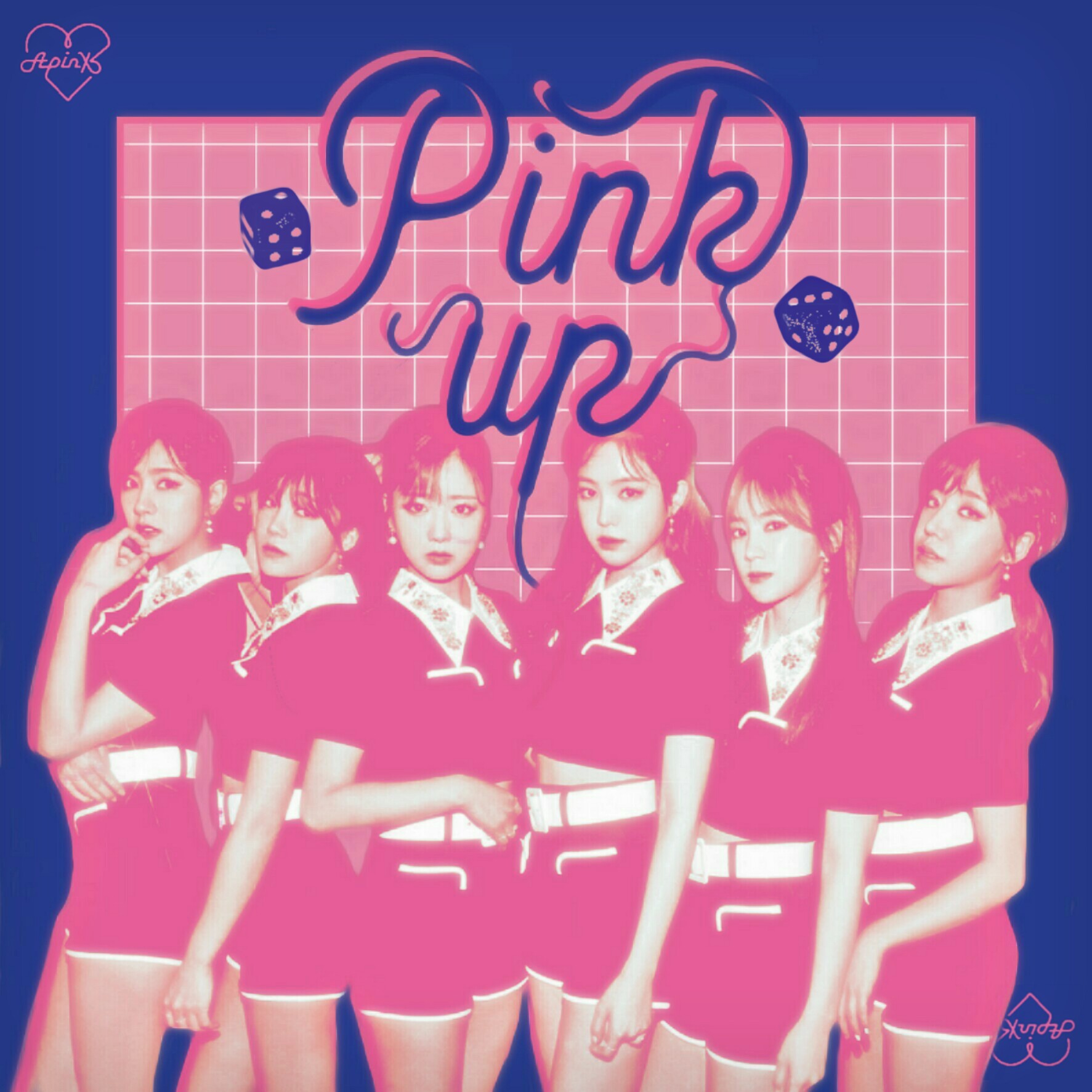 Apink Five Pink Up Album Cover By Lealbum On Deviantart