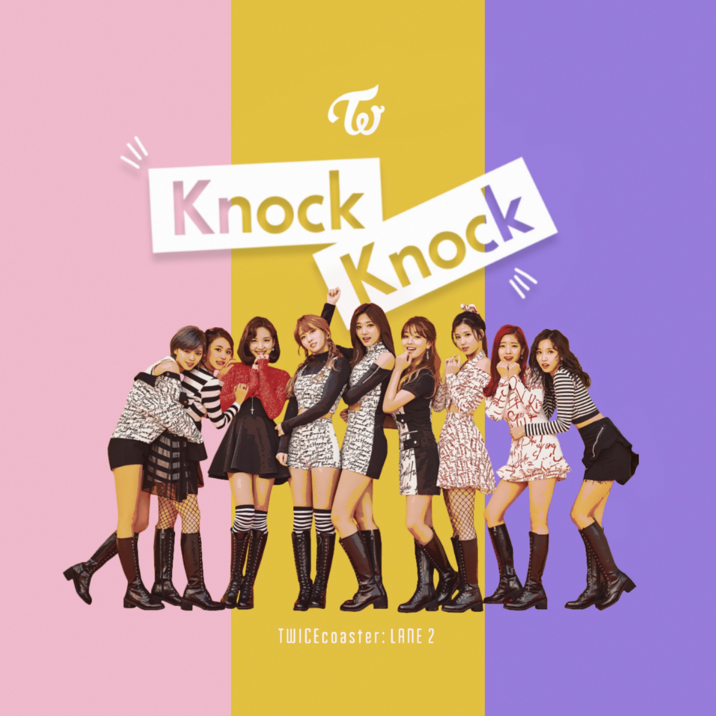 Twice Knock Knock Twicecoaster Lane 2 Album By Lealbum On Deviantart