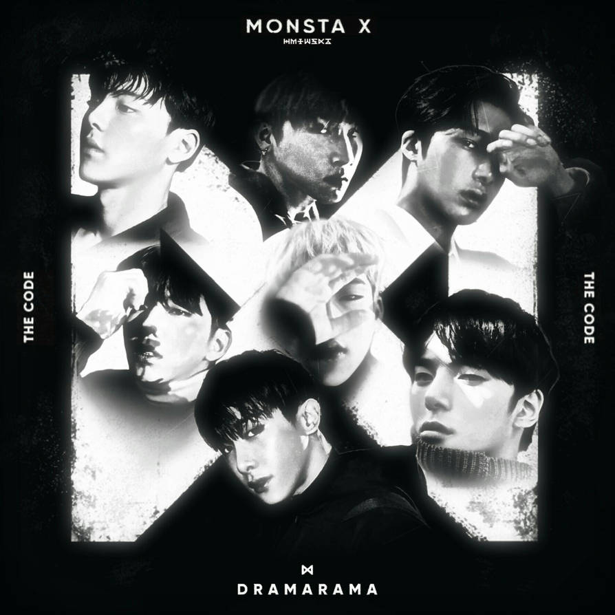 MONSTA X DRAMARAMA (THE CODE) album cover by LEAlbum on DeviantArt