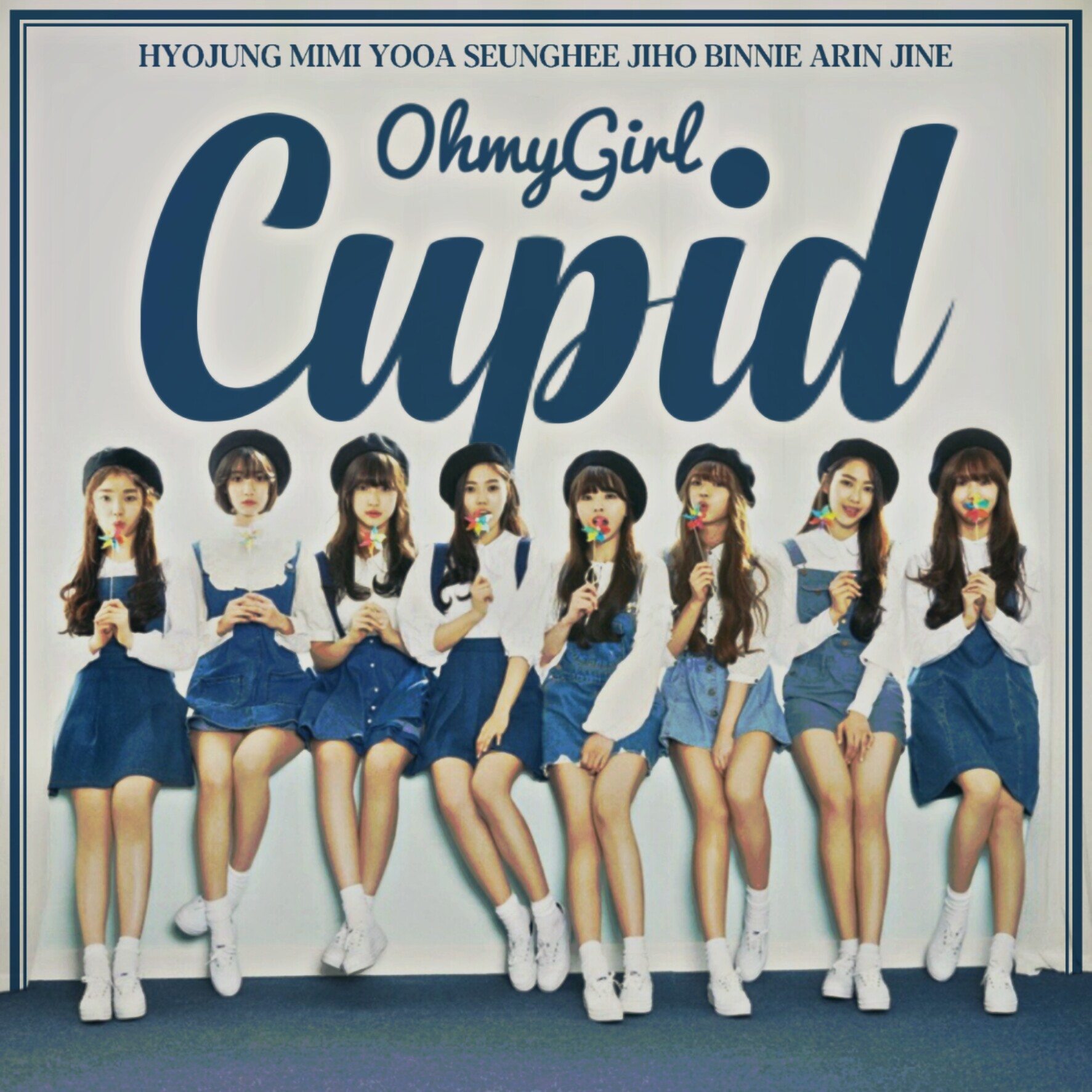 OH MY GIRL CUPID / OH MY GIRL album cover by LEAlbum on DeviantArt