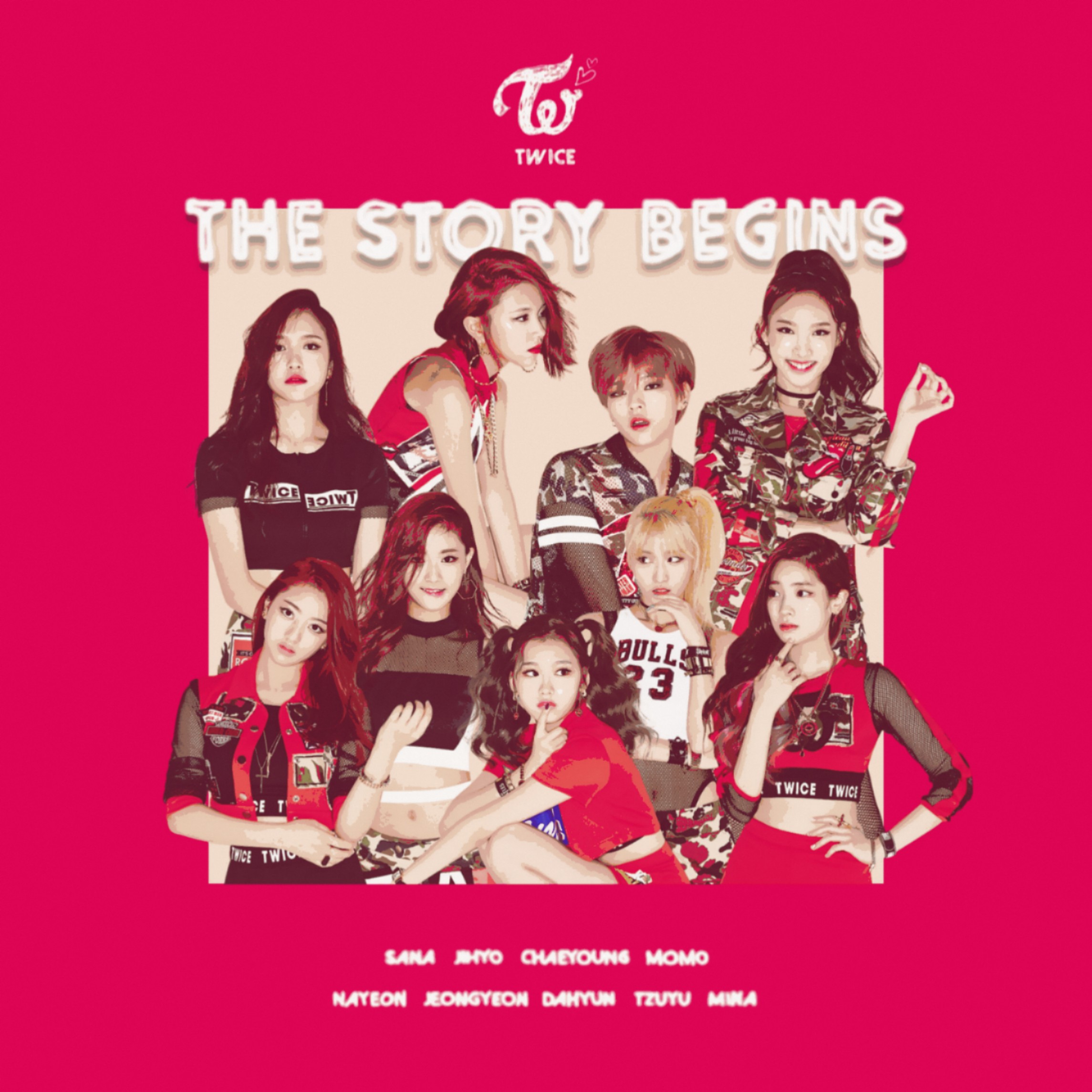 Twice Like Ooh Ahh The Story Begins Album Cover By Lealbum On Deviantart
