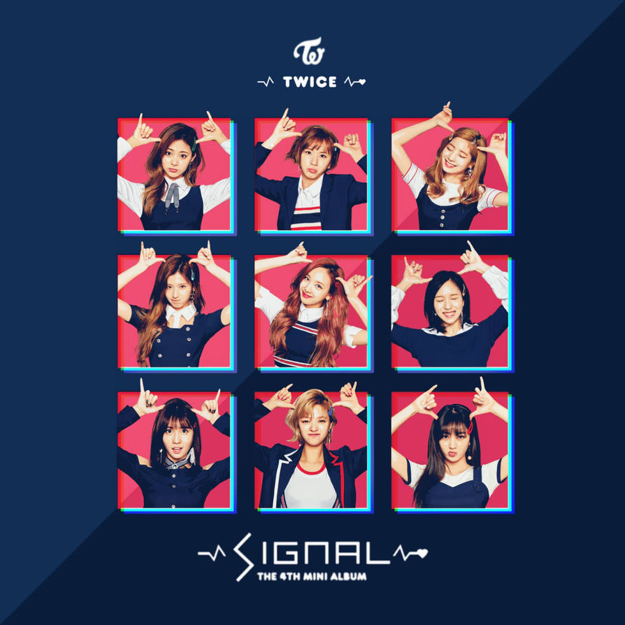 Twice Signal The 4th Mini Album Album Cover By Lealbum On Deviantart Twice Signal The 4th Mini Album Album Cover By Lealbum On Deviantart