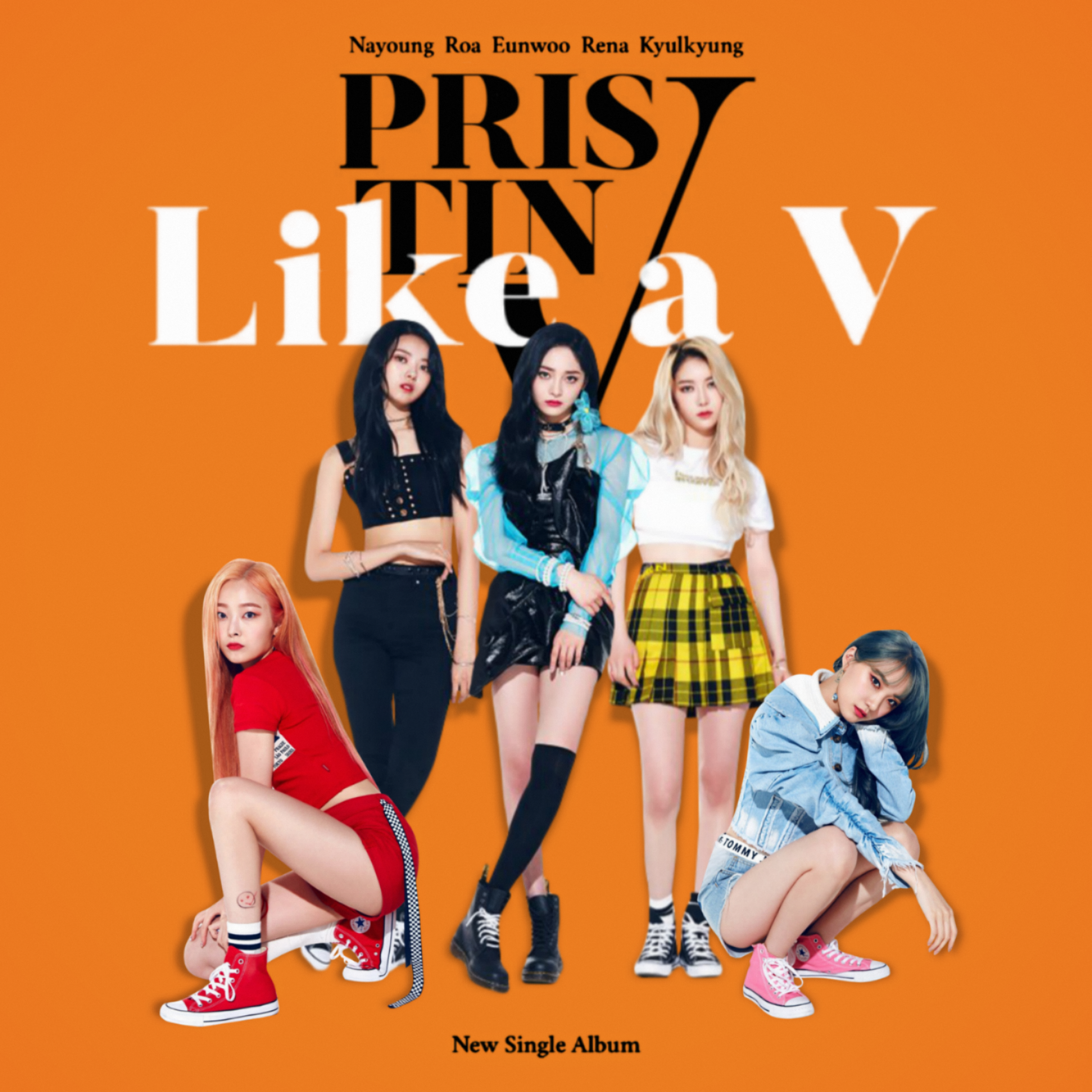 Pristin V Get It Like A V Album Cover By Lealbum On Deviantart Pristin V Get It Like A V Album Cover By Lealbum On Deviantart