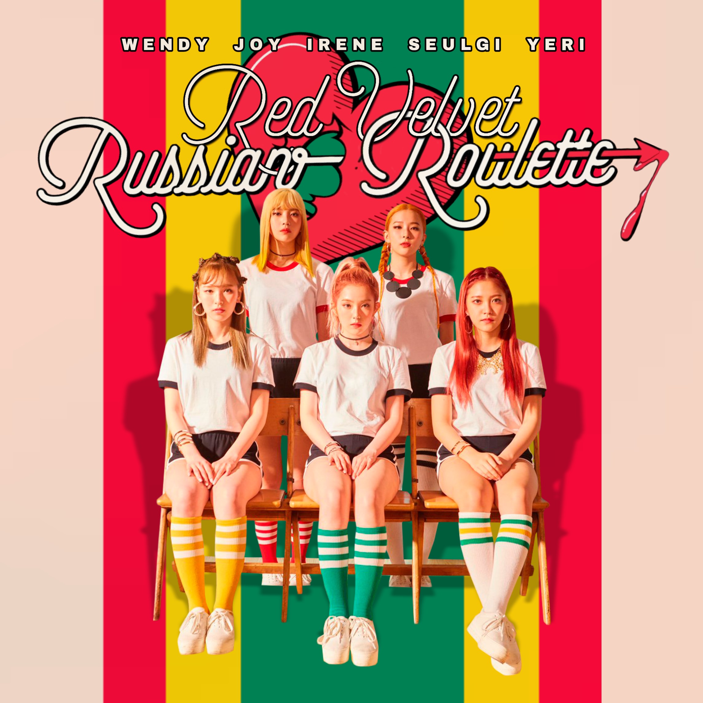 US SHIPPING RED VELVET 3rd Mini Album [Russian Roulette]  CD+Photobook+Photocard