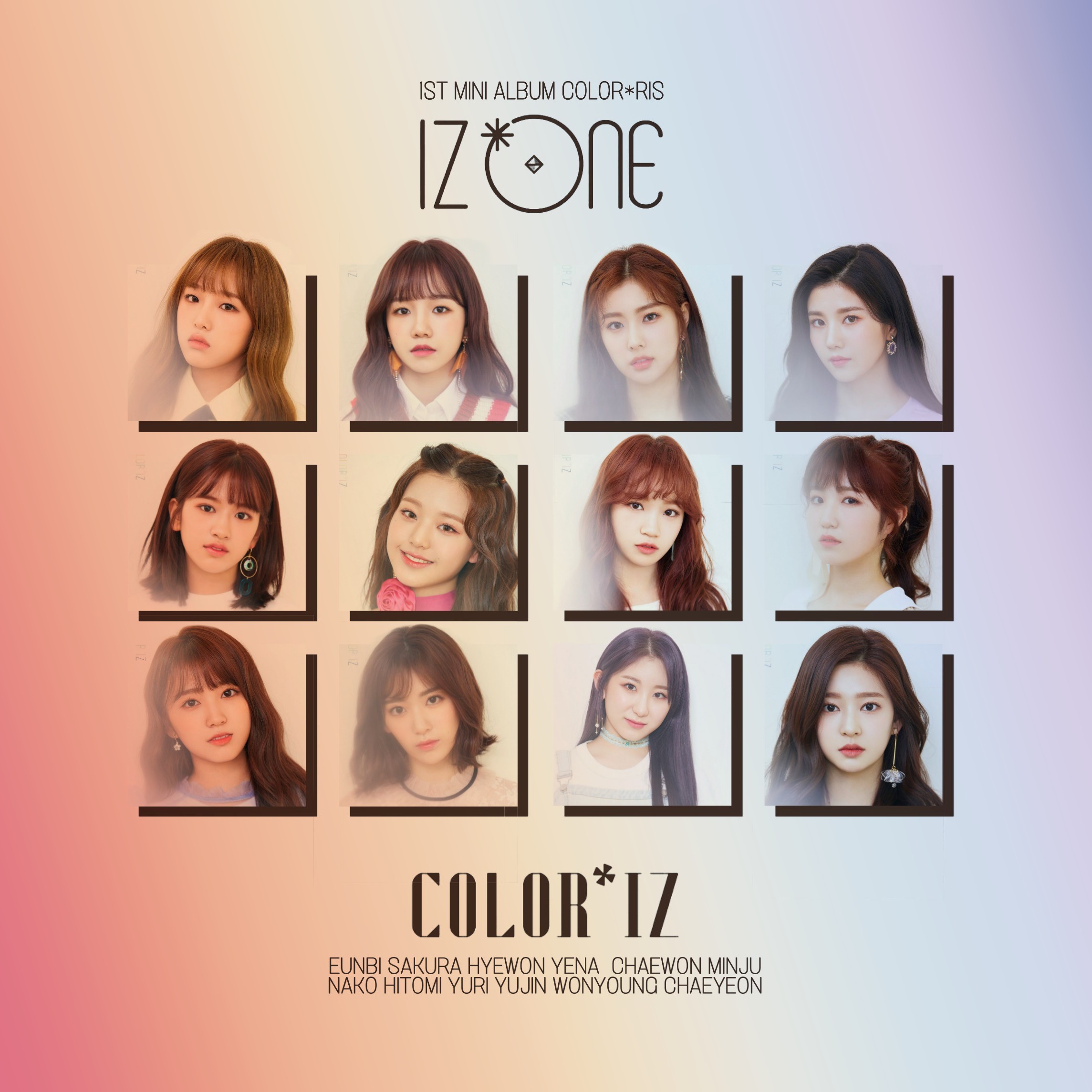Iz One La Vie En Rose Color Iz Album Cover By Lealbum On Deviantart Iz One La Vie En Rose Color Iz Album Cover By Lealbum On Deviantart