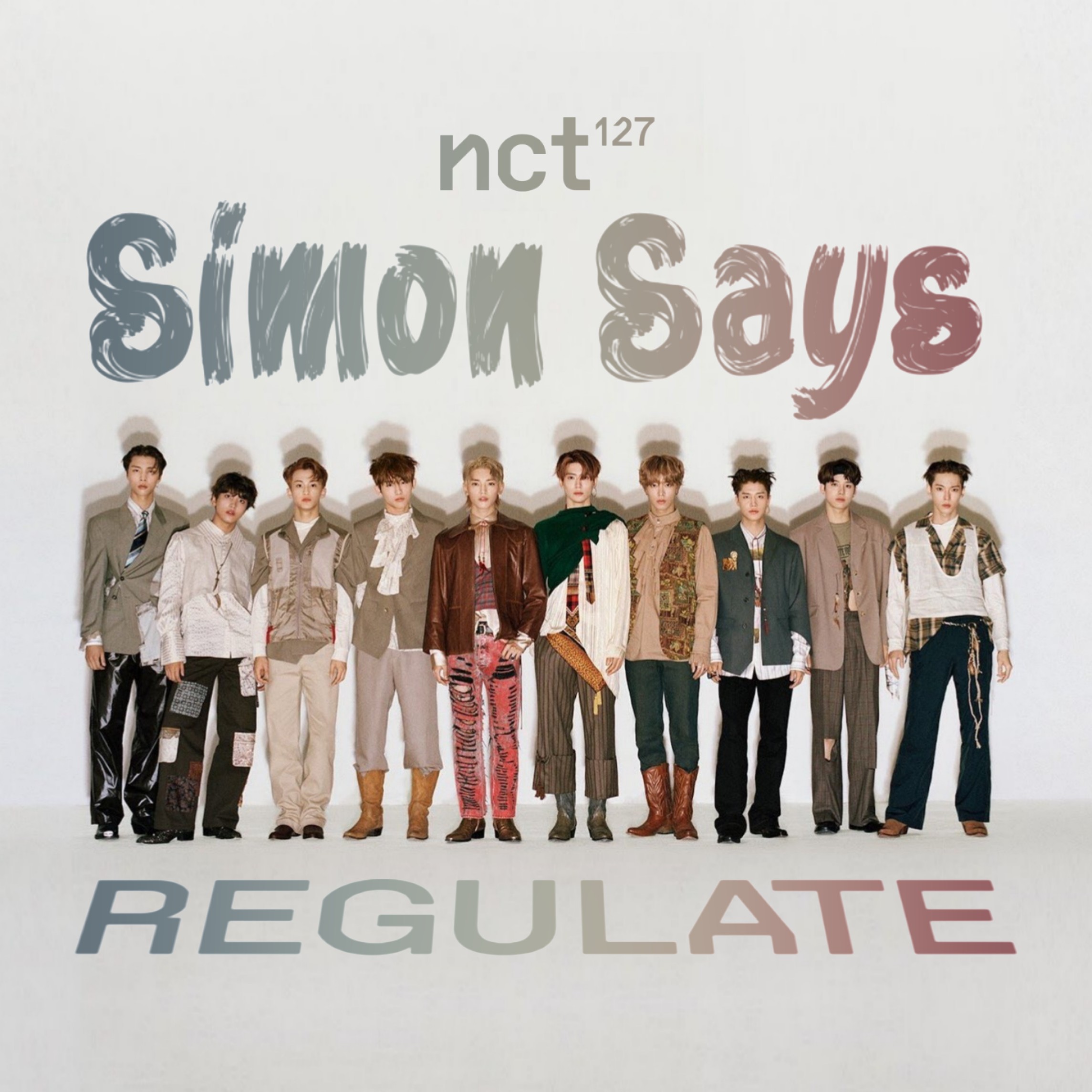 NCT 127 SIMON SAYS / REGULATE album cover by LEAlbum on DeviantArt