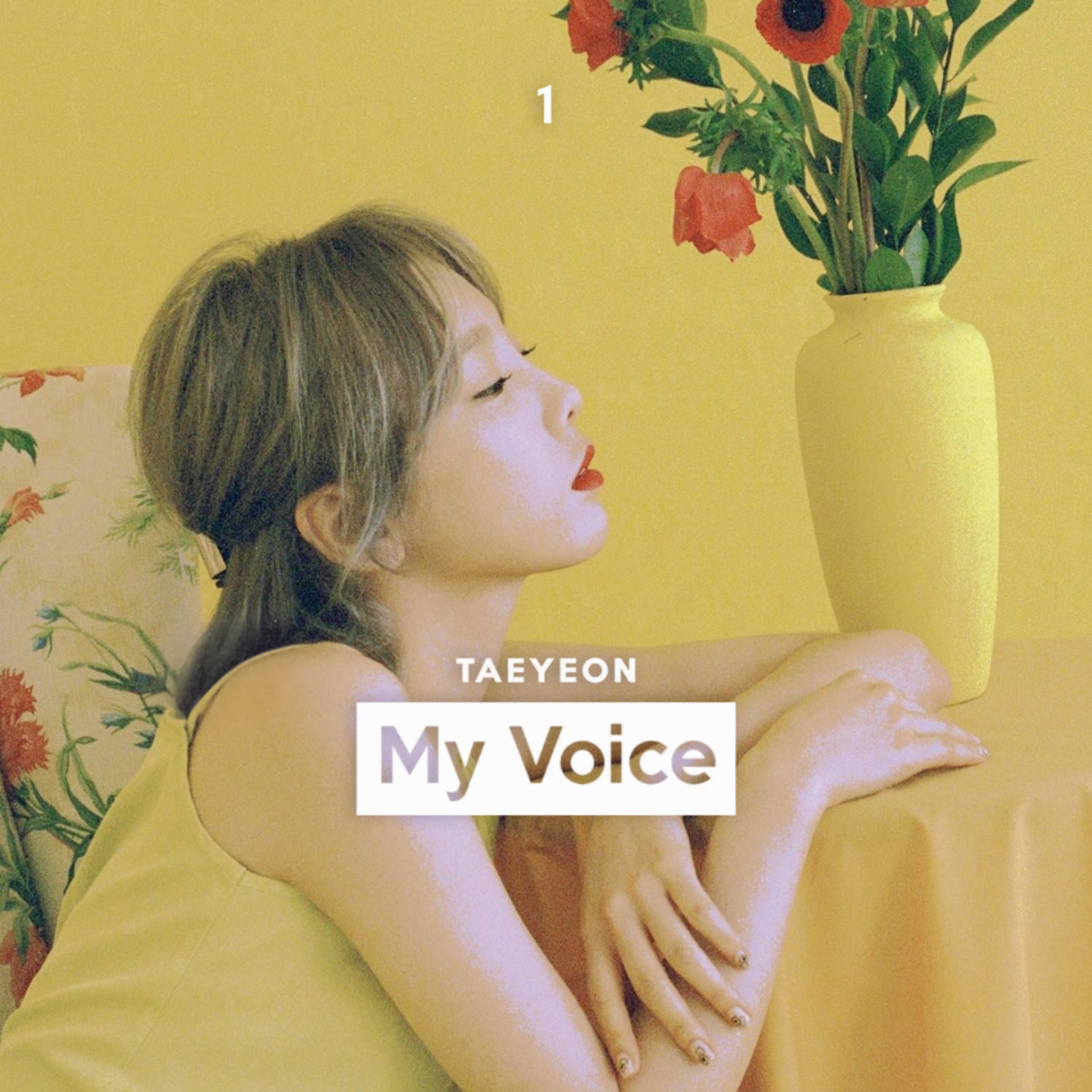 Taeyeon My Voice The 1st Album Album Cover By Lealbum On Deviantart