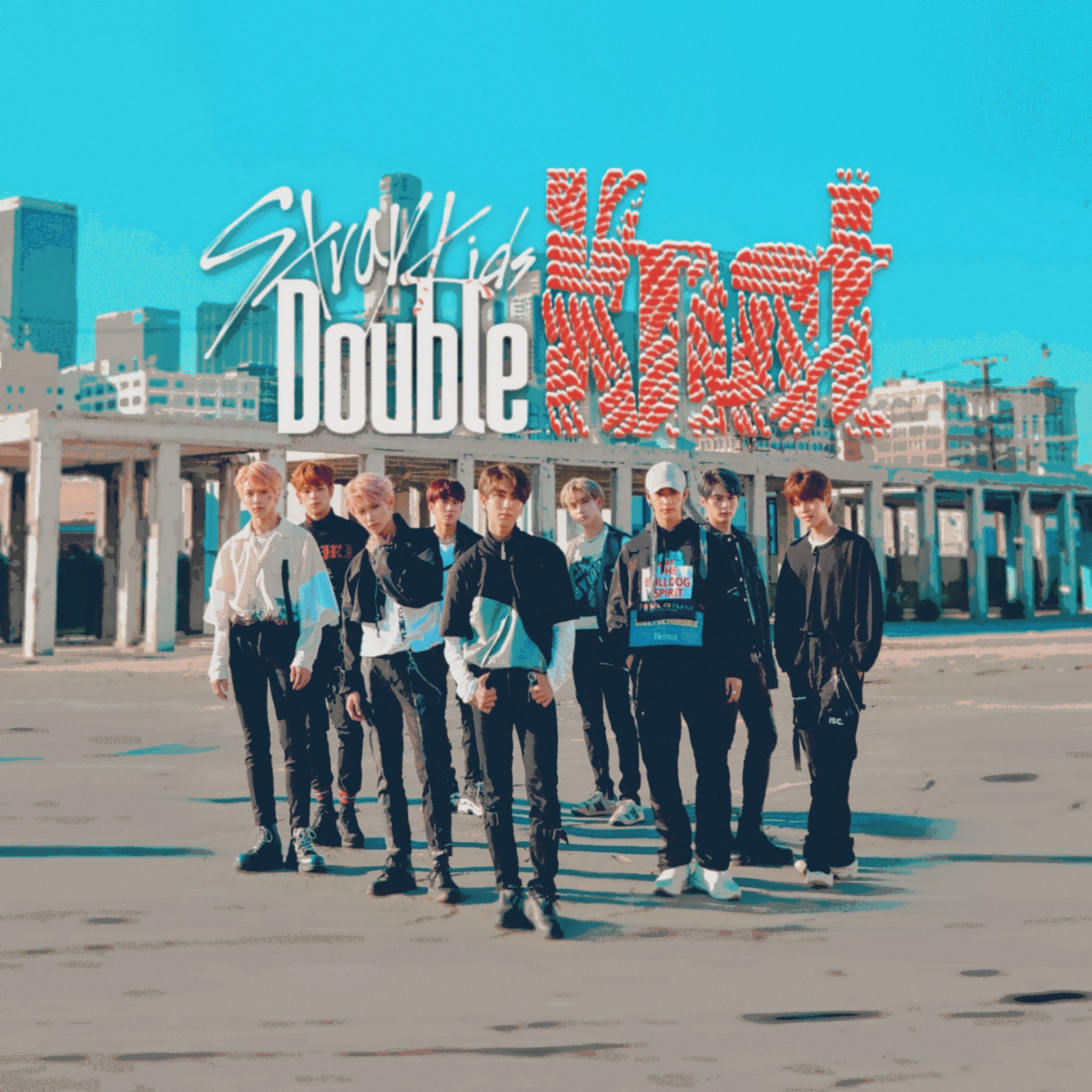 STRAY KIDS DOUBLE KNOT album cover by LEAlbum on DeviantArt