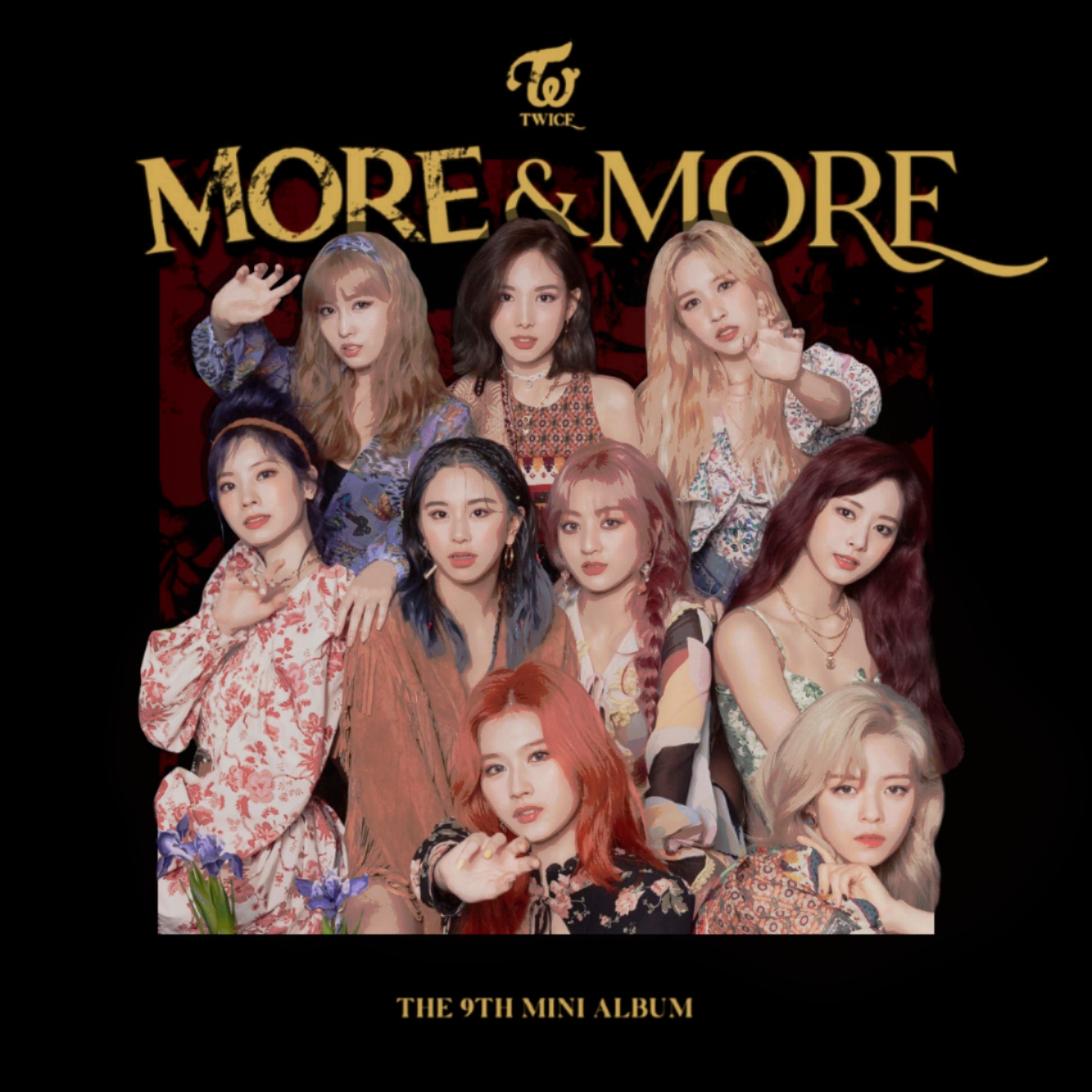 TWICE MORE AND MORE / THE 9TH MINI ALBUM cover by LEAlbum on DeviantArt