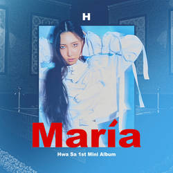 HWASA (OF MAMAMOO) MARIA album cover by LEAlbum