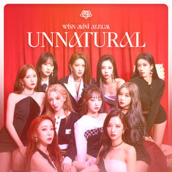 WJSN UNNATURAL album cover  by LEAlbum