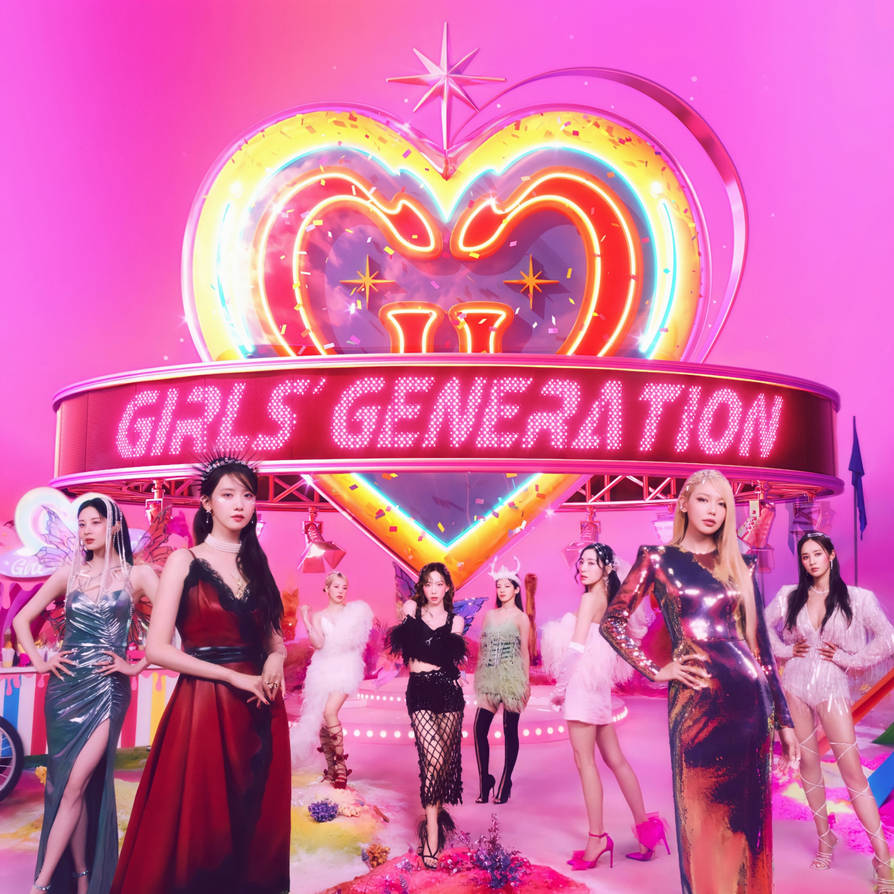 GIRLS' GENERATION FOREVER 1 / THE 7TH ALBUM cover