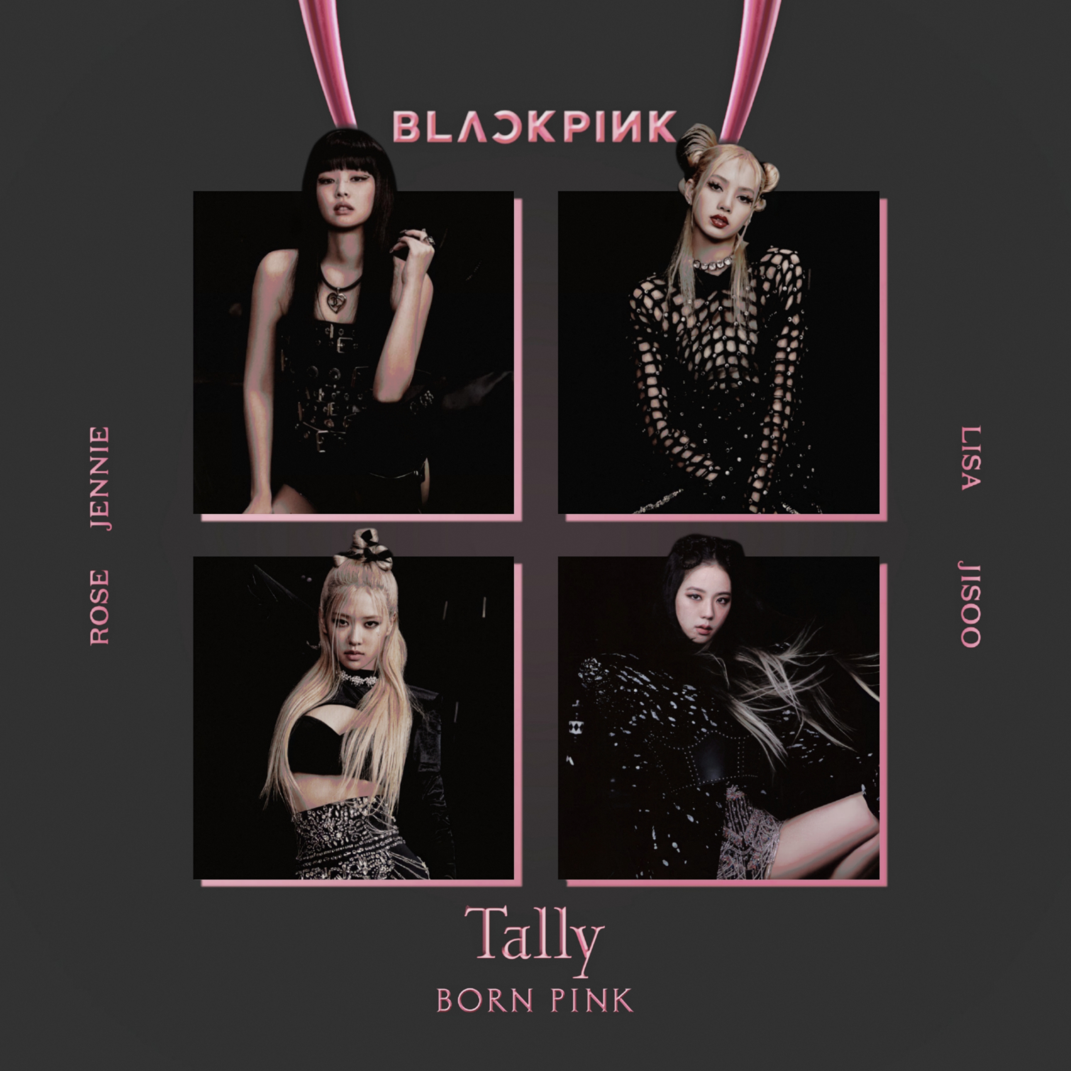 BLACKPINK TALLY / BORN PINK album cover by LEAlbum on DeviantArt