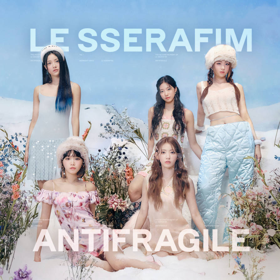 LE SSERAFIM ANTIFRAGILE album cover by LEAlbum on DeviantArt