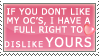 OC stamp by puchidebiru