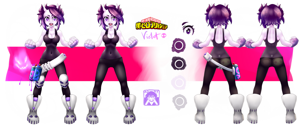 Ao7 Violet Violet By Ao-Ry by Manchines on DeviantArt
