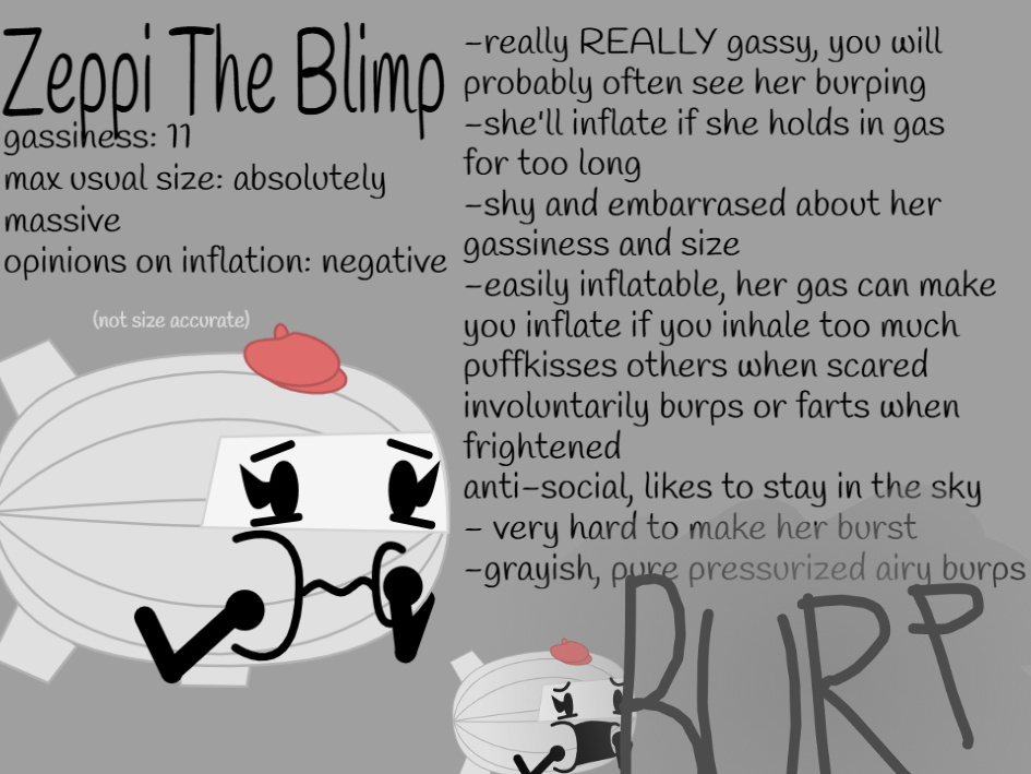 zeppi the blimp! by bigobjectshowfan88 on DeviantArt