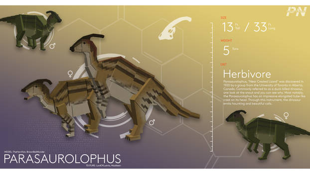 PROJECT: NUBLAR // Parasaurolophus