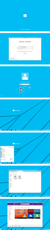 Windows 9  / Threshold - Classic UI