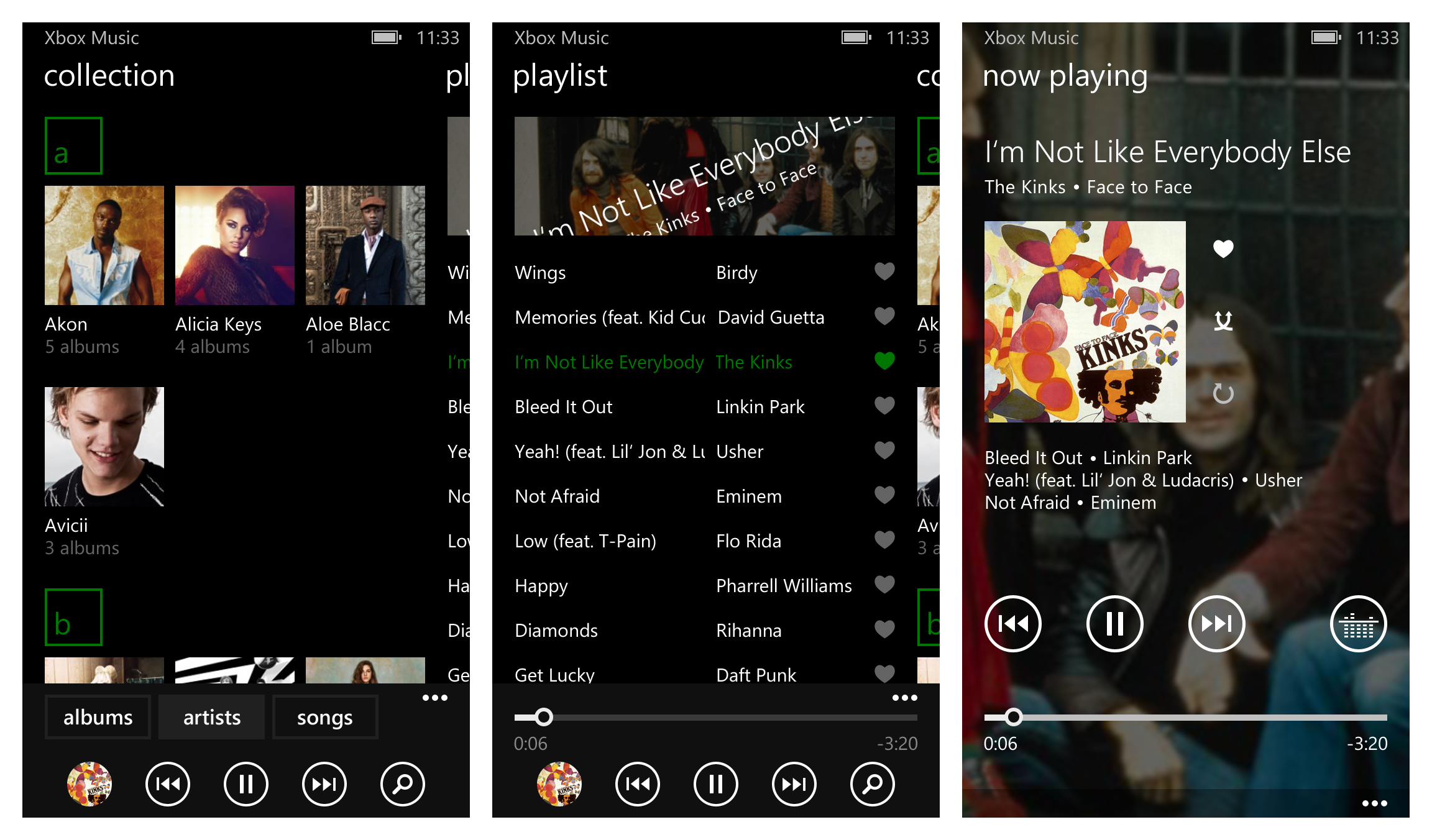 Xbox Music for WP 8.1 (Universal Windows app) by nik255
