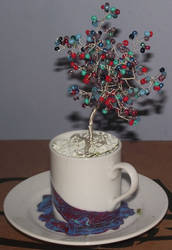 tree in a cup