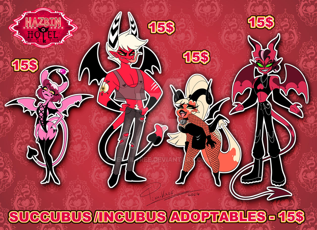 Succusbus Rixie - Succubus\Incubus Adoptables -CLOSED by PencilTree on DeviantArt