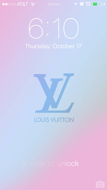 Louis vuitton lockscreen, blue louis vuitton aesthetic HD phone