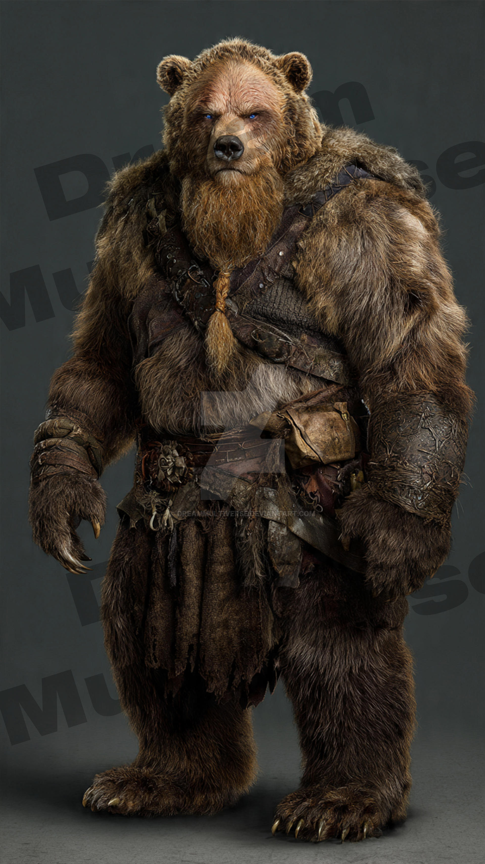 Werebear Brave WereBear Race DnD HD by DreamMultiverse on DeviantArt