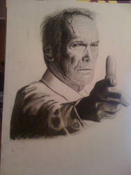 Clint Eastwood - Charcoal - 2013