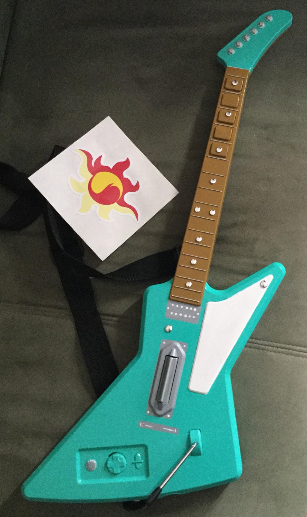 Custom Guitar For Mlp Sunset Shimmer Cosplay By Karredroses On Deviantart Custom Guitar For Mlp Sunset Shimmer Cosplay By Karredroses On Deviantart