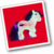 Obnoxiously flashy G1 pony avatar by KarRedRoses
