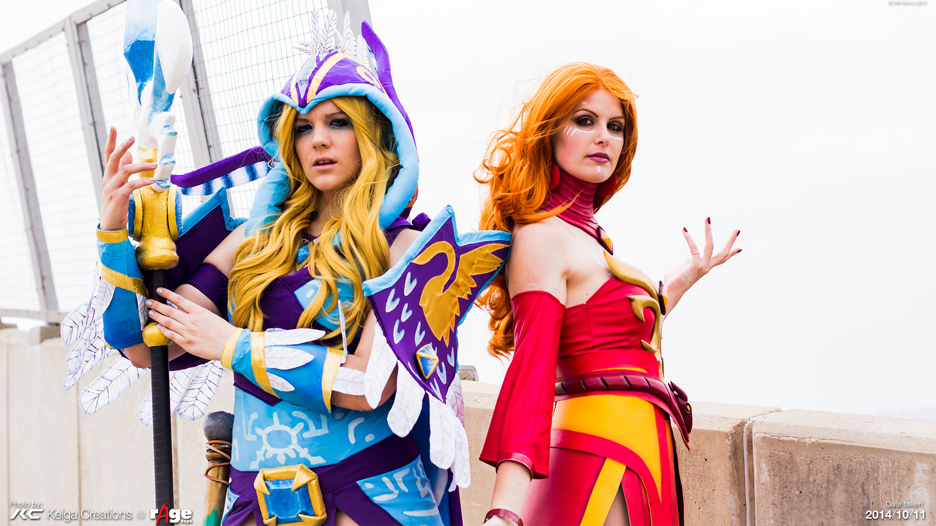 Lina and Crystal Maiden