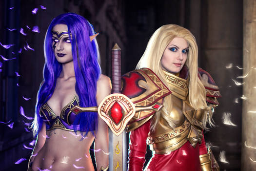 Kayle and Morgana - League of Legends