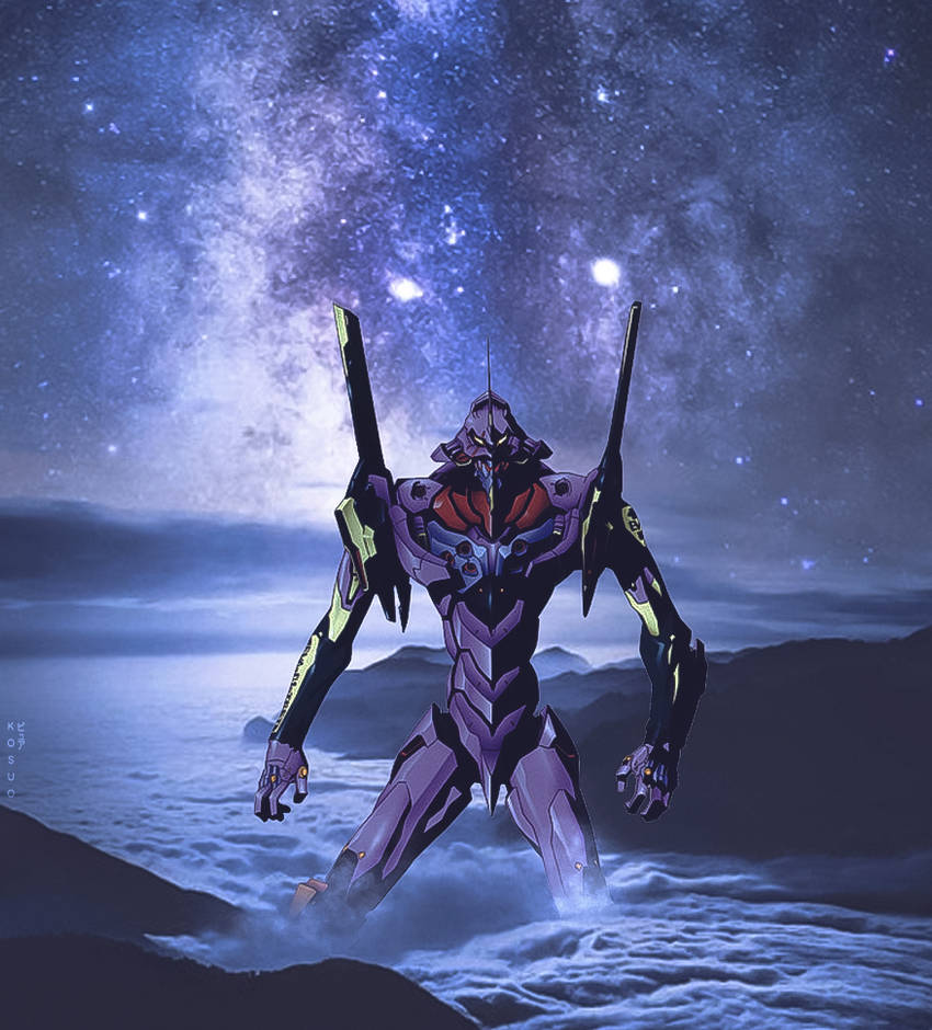 Eva-01 Wallpaper Edit by KosuoGfx on DeviantArt