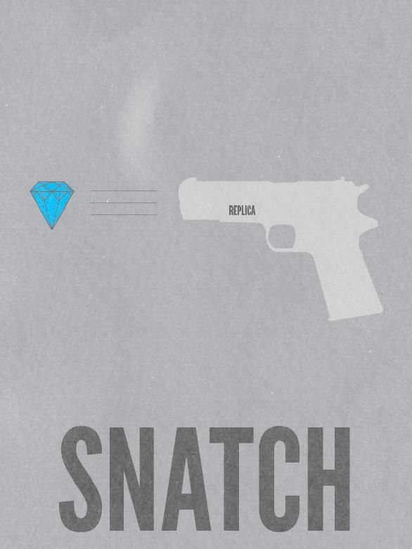 Snatch Minimalist Poster