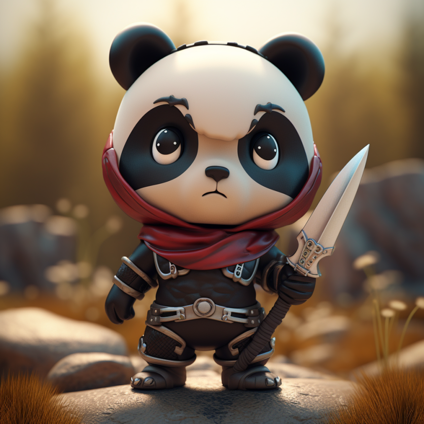 Warrior Panda by CoolPandaStudio on DeviantArt