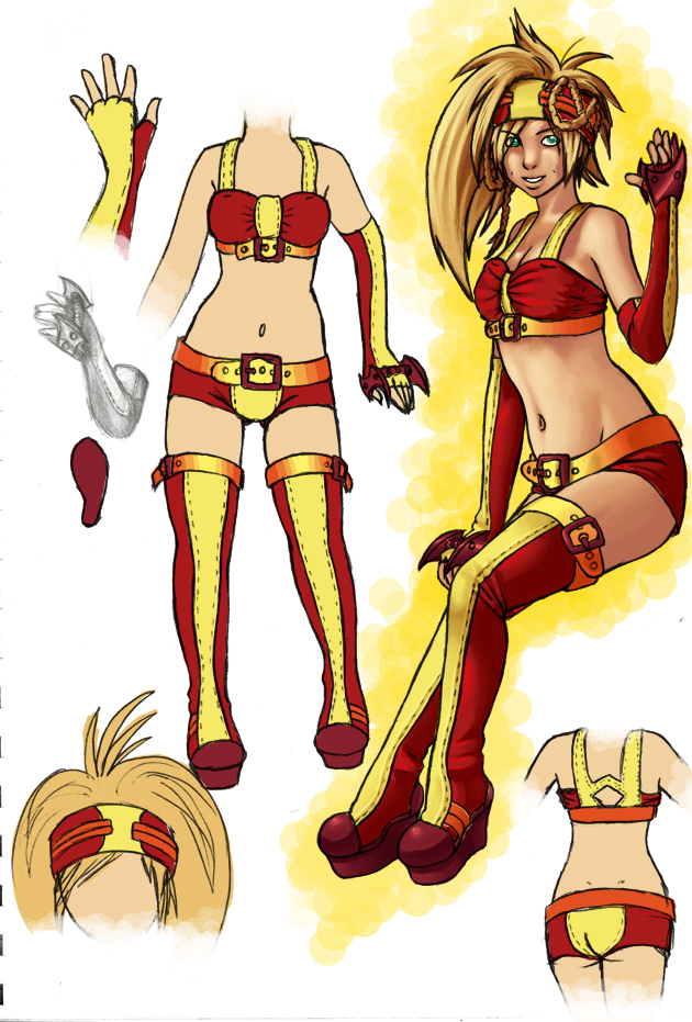 Rikku - Dressphere Contest