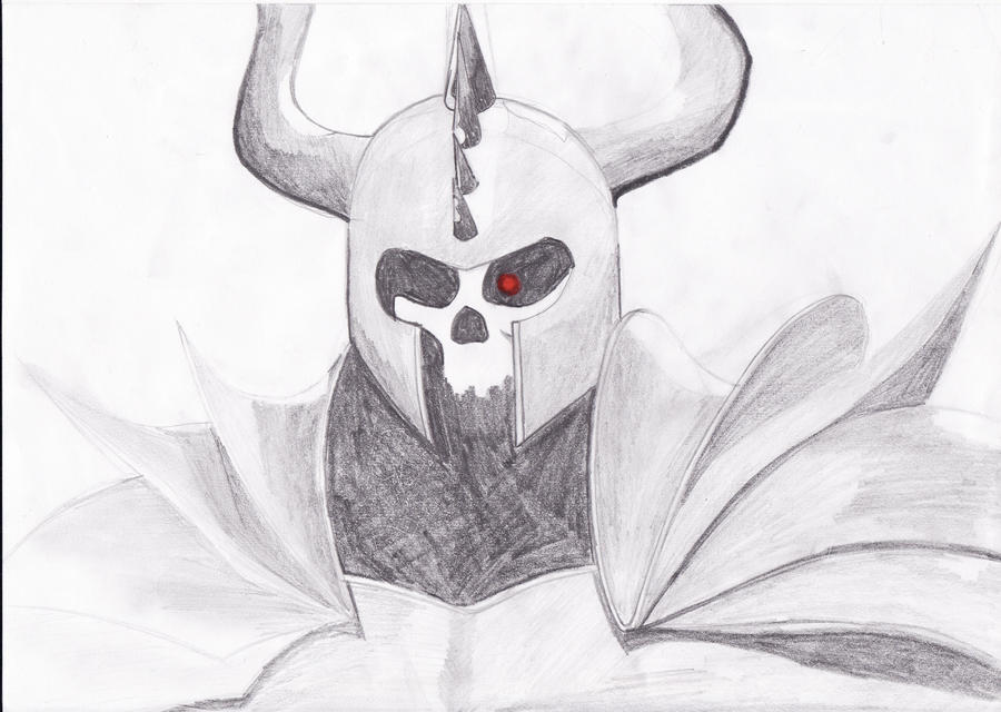 skull warrior drawing by ninopinoyboy on DeviantArt