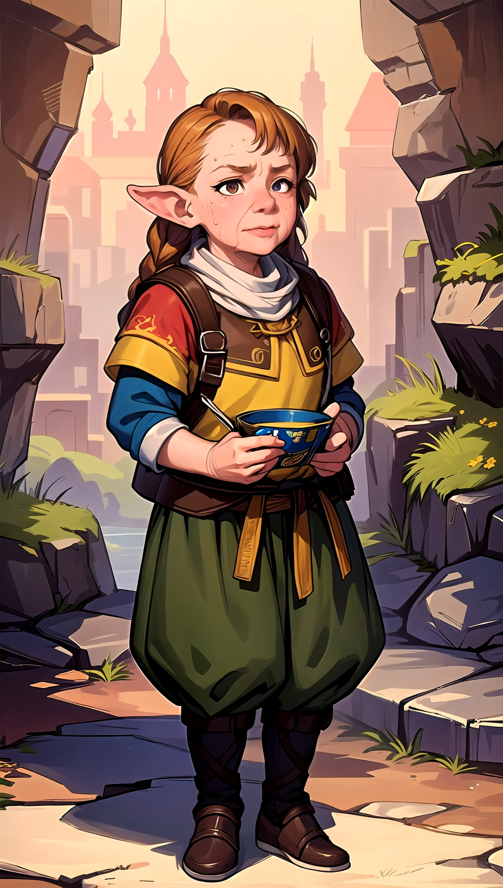 Halfling Cooking Halfling Militia Cook by moanygamer on DeviantArt