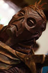 Dragon Priest costume - Mask close up