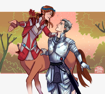 Centaur and Knight