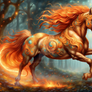 Burnt Orange Unicorn (Daily Challenge)