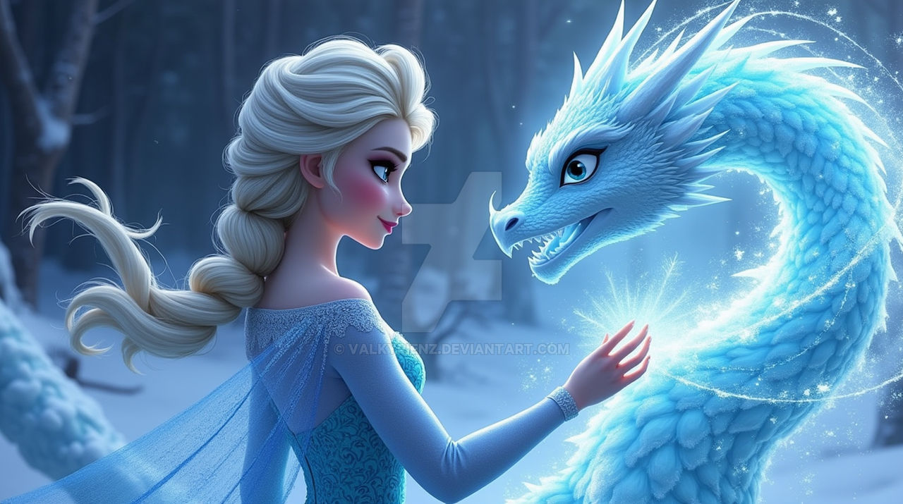 Elsa Challenges Elsa Working on her Ice Crafts (Daily Challenge) by ValkyrieNZ on ...